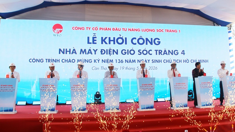TP lớn thứ 4 Việt Nam chính thức khởi công 2 nhà máy điện gió gần 24.000 tỷ