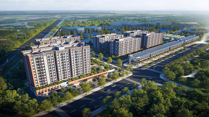Hải Phòng xây hơn 1.000 căn hộ cho công nhân thuê