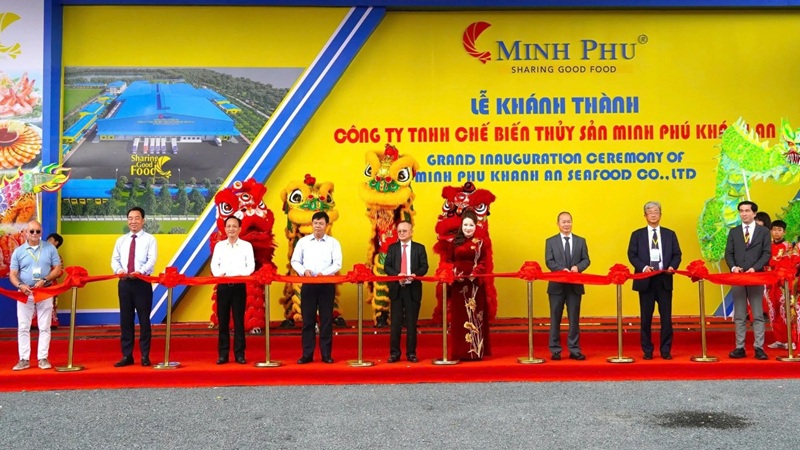 ‘Vua tôm’ Minh Phú (MPC) khánh thành nhà máy chế biến thuỷ sản 1.500 tỷ đồng, công suất 35.000 tấn/năm
